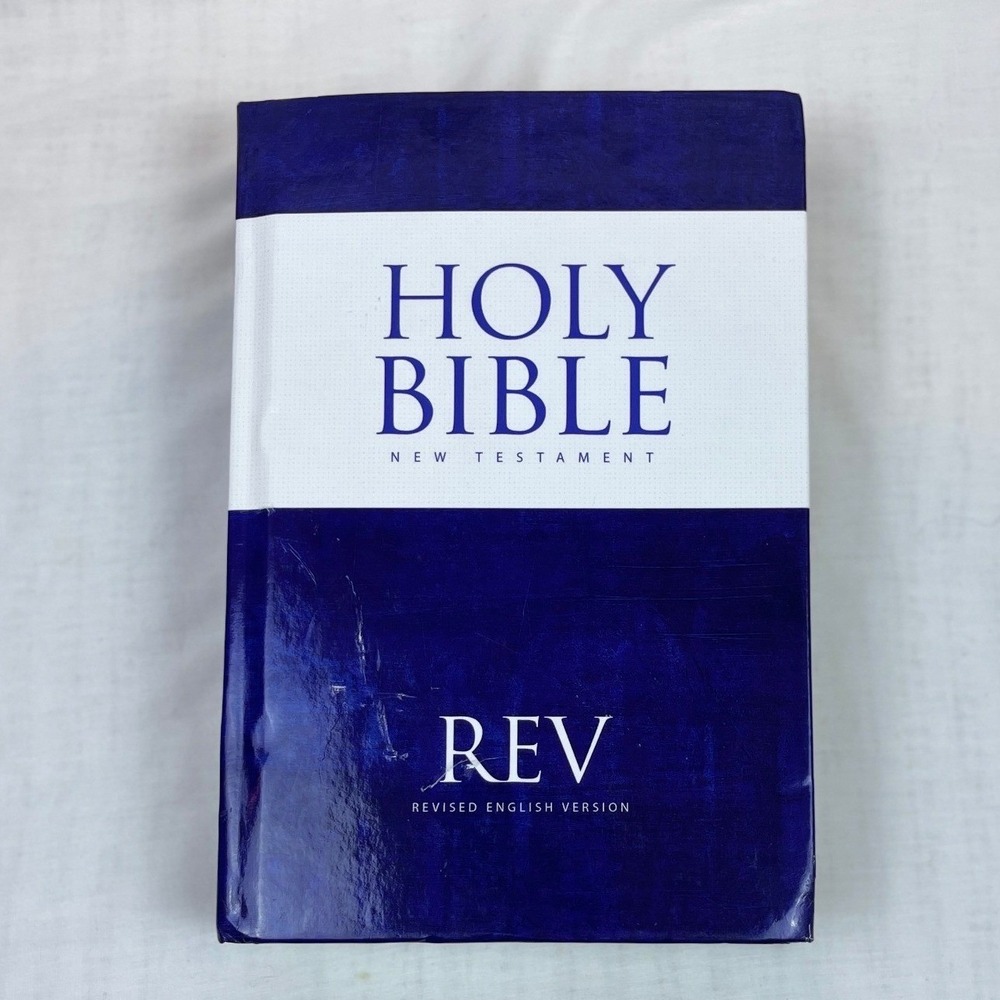 Holy Bible New Testament REV Revised English Version 2014 First Edition Blue